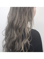 アヴァンス 光明池店(AVANCE.)&nbsp;ハイライト×グレージュ　ロング