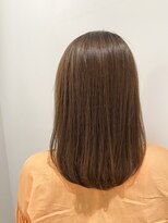 サルファ ヘアデザイン 名古屋 丸の内(S.ALPHA HAIR DESIGN)&nbsp;地毛風ストレート『シルエット改善』