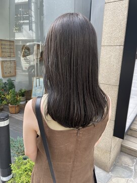 デイジー(Daisy) 天神 大名 グレージュカラー 透け感カラー