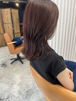 ヘアーサロン ヴィアルス 松原店(hair salon VIARS) ピンクブラウン