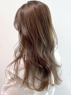 アルバム 渋谷パルコ(ALBUM) グロスブラウン_チェリーブラウンフェミニンロング_ba341762