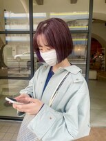 エリス キョウバシ(Eliss)&nbsp;ミニボブ×ピンクパープルカラー♪