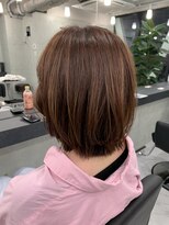 エンディアリング 東銀座(Endearing)&nbsp;斜めバング/グレージュカラー/デザインカラー/眉毛/銀座/東銀座