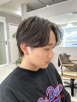 メレ 仙台(Mele) 仙台センターパート/ハンサムショート/センターパートウルフ