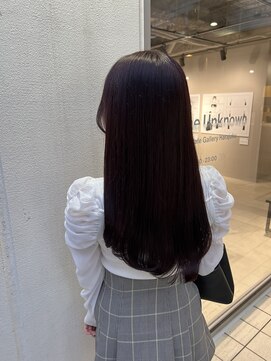 アソビセカンド 原宿(ASOBI 2nd) 前髪/マチルダボブ/ピンクベージュ/インナーグレージュ/ブルー