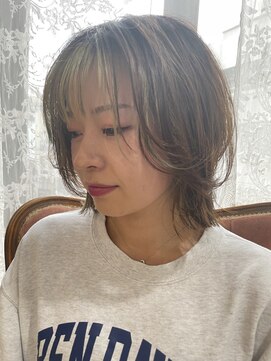 レガーレ(Legare) ワンカールくびれミディアム/韓国レイヤー//顔まわりレイヤー