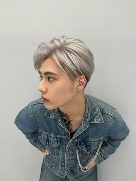 ペレ 渋谷(PELE) 黒髪/グレーベージュ/ハイトーン/ブリーチ/渋谷