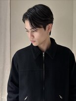 ノラギンザユー(NORA GINZA/U)&nbsp;ダウンパーマニュアンスパーマセンターパートコンマヘア髪質改善