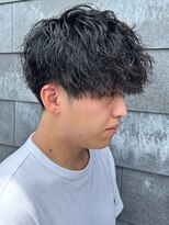 ニアウ 伊勢崎連取店(Niau)&nbsp;波巻きスパイラルパーマツイストスパイラルパーマシャドウパーマ