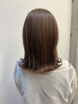 アチーブ ヘア デザイン(achieve hair design)&nbsp;ベージュカラー暖色系カラー透明感立体感20代30代美シルエット