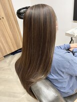 エトカ(EToKa)&nbsp;【ブリーチなし】のロングハイライト