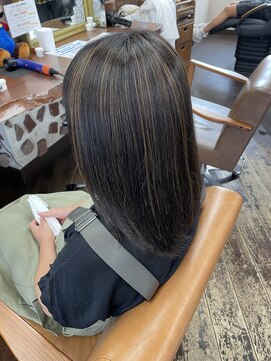 アート(art) 白髪ぼかしハイライト