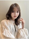 レイヤーカット/韓国ヘア/顔まわりカット/銀座