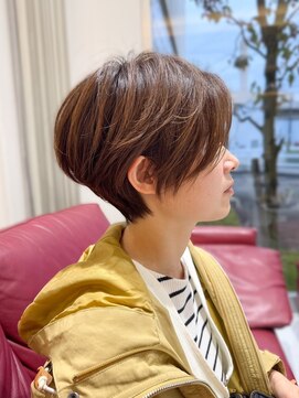 ユウヘアー 師勝店(U Hair) 【UHair】大人かわいい♪ふんわりショート/20代30代40代
