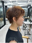 黒髪カタログ/ボブルフ/小顔に見せるヘア/ワンレン