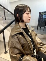 ゼスト パーク(ZEST PARK) ボブ 切りっぱなしボブ 顔周りカット 髪質改善 吉祥寺 《宮坂》