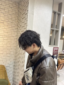 ソーエン バイ ヘッドライト 九大学研都市店(soen by HEADLIGHT) ウルフ波巻きスパイラルパーマ