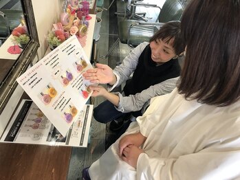 ビューティーサロンオオサキの写真/【スタッフは全員女性】再現性の高いスタイルで、朝のSETも簡単◎女性目線の最旬ヘア提案が嬉しい♪