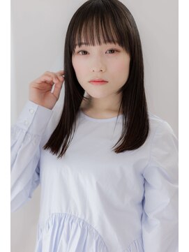 ハイル(Heil) ナチュラルストレートヘア/ラウンドバング/髪質改善/池袋東口