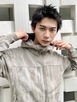 グリーンミドル(GREEN middle)&nbsp;メンズカット:スパイキーショート/刈り上げないメンズショート