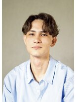 ハングアウト(Hangout)&nbsp;センターパート/メンズカット/ニュアンスパーマ