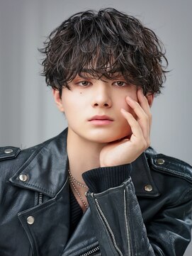 オーシャントーキョー 原宿(OCEAN TOKYO) 波巻きパーマメンズシャドウパーマツーブロック