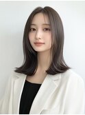 【vlow 吉田＃9】ナチュラルレイヤーロブ vlow 表参道 韓国