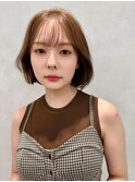 レイヤー/ネビージュ/韓国ヘア/イメチェン/縮毛矯正/中野/