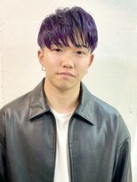 シエン 恵比寿(CIEN)&nbsp;サーフカール/スパイキーショート/ブルーブラック/恵比寿