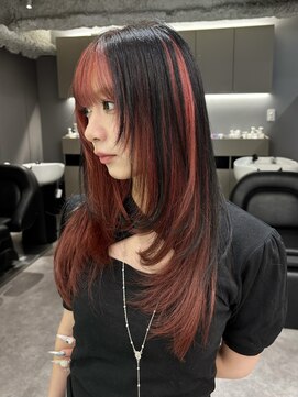 ロテ 名古屋 名駅店(Lote.) ミディアムヘア/デザインカラー/フェイスフレーミング/名古屋