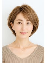 ゲイン(Gain)&nbsp;ショートカット・レイヤーカット×白髪ぼかし