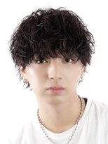 オーシャントーキョー 心斎橋(OCEAN TOKYO WEST)&nbsp;シャドウパーマシースルーラウンドマッシュ波巻きパーマウルフ