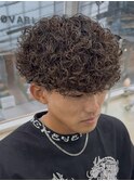 波巻きプードルパーマ波巻きスパイラルパーマスパイラルパーマ栄