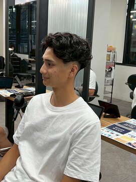 リッチブランドアンドコー(Rich Brand&Co) パーマ波巻きスパイラル/メンズパーマ/シャドウ/ラルフカール