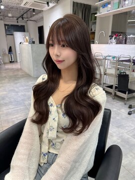 ルル(Lulu) 梅田/ブラウン/ベージュ/レイヤー/前髪カット/縮毛矯正/髪質改善