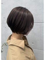 グラム 安城桜井店(gram) ショートボブ_オリーブカラー_オリーブベージュ77