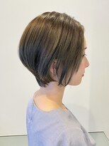 ノア(no_a)&nbsp;【四条烏丸】ショートボブ×アッシュブラウン