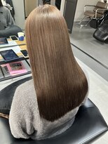 ジェニーバイメノン(JENNIE by Menon)&nbsp;高濃度水素縮毛矯正　サラツヤロング