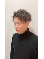 アール 滝ノ水店(#arl) メンズカットツイストスパイラルパーマショートツーブロック