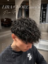 リラクオーレメンズ(LIRA CUORE men's)&nbsp;シャドウパーマ/メンズ縮毛矯正/毛流れセンターパート