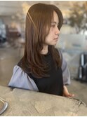 カット　ケアカラー　トリートメント