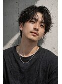 men's/メンズ/フェザーパーマ/シャドウパーマ/センターパート