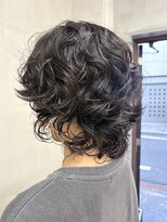 トオ(TOH) レイヤーショートパーマウルフパーマハードパーマウェーブパーマ