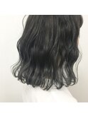 ブルーアッシュグラデーションカラー
