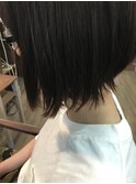 前下がりボブ
