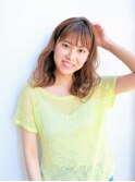似合わせカット &nbsp;ナチュラルブラウン 簡単スタイリング★★