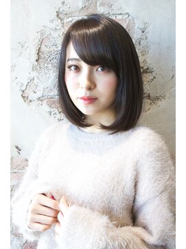 アフロート ルヴア(AFLOAT RUVUA) AFLOAT RUVUA高橋京佳の『黒髪でもかわいい王道ボブ』