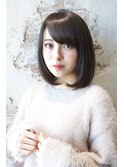 AFLOAT RUVUA高橋京佳の『黒髪でもかわいい王道ボブ』