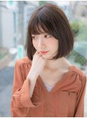 簡単スタイリングの内巻きボブ☆relian表参道☆