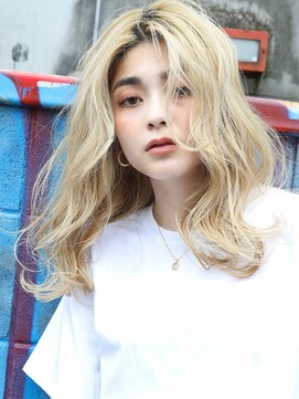 テトテ 天王寺店(tetote) 【tetote天王寺/阿倍野】#センターパート #ハイトーンカラー